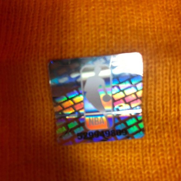 Vintage New Era Los Angeles Lakers Logo Embroidered NBA Beanie Knit Hat LA Cap - Picture 5 of 11